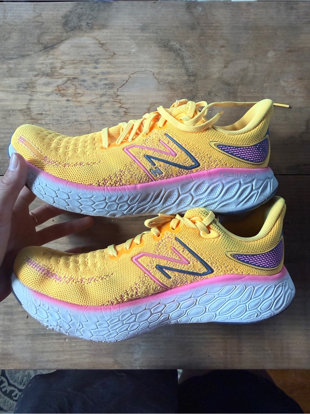 New Balance Orange and Pink Women's Running Shoes